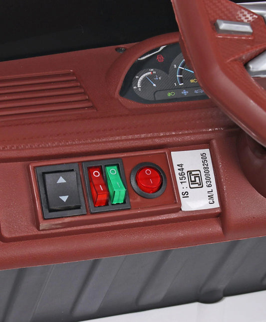 2023 4 Wheel Drive on 12v White Bugatti for Kids & Toddlers