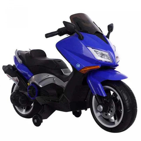12V Ride on Bq 9188 Scooty with Support Wheels | Kids Sporty & Eye-catching Bike