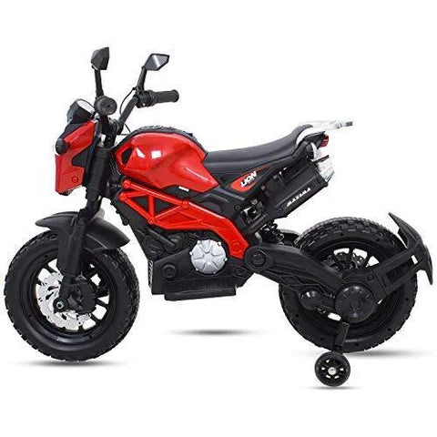 4-Wheel Compact Designed Battery Operated Motorbike for Kids