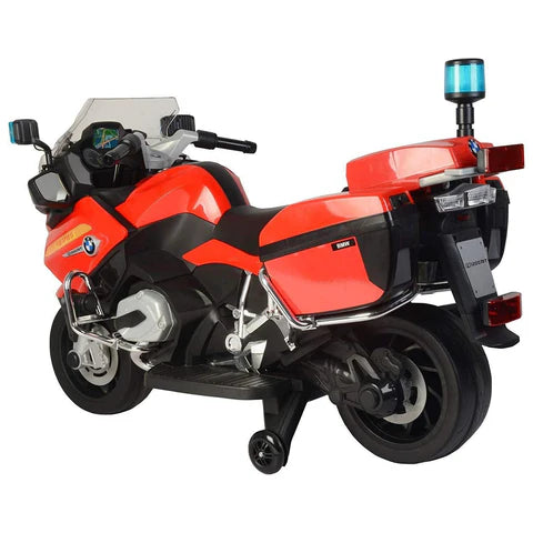 BMW R 1200 RT Police Motorcycle Red & Black Bike for Kids | Easy to Ride