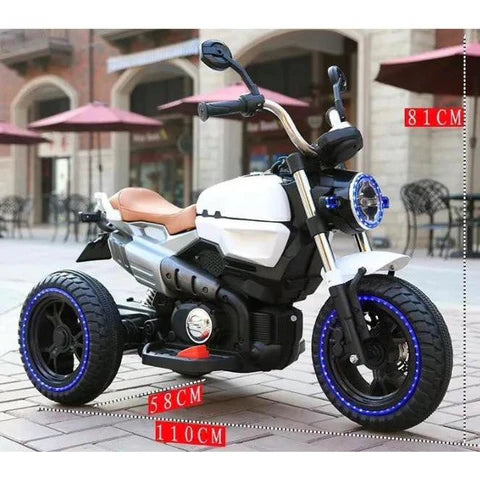 Kids Musical Battery Operated Ride On Bike with Rechargeable Battery