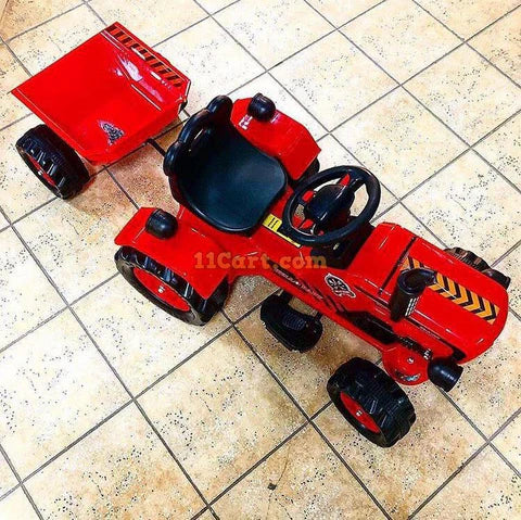 Brand New Battery Operated Red Ride on Tractor for Kids | with Powerful Motor System