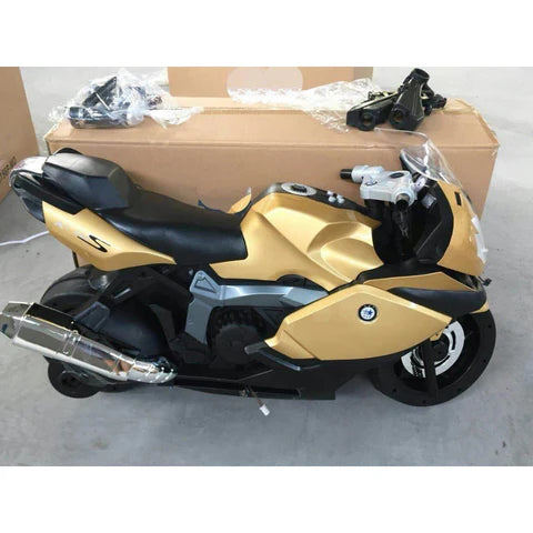 Metallic Paint BMW Ride on Motor Bike for Kids & Toddlers