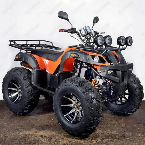 ATV bike, 200cc | 4 stroke engine | LED headlight | Rubber wheel | Off road vehicles- in india